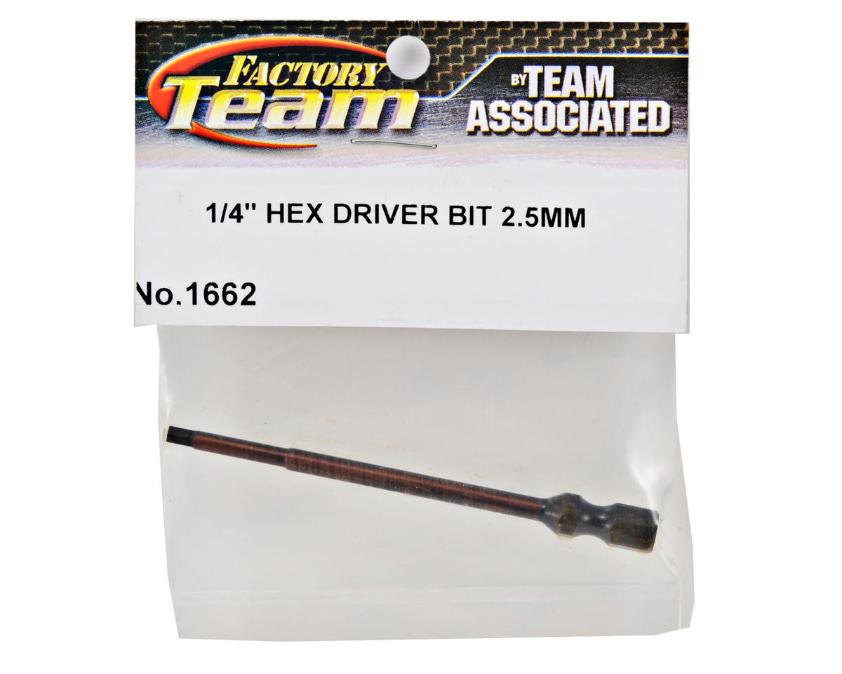 Team Associated Factory Team Hex Driver Bit (2.5mm)