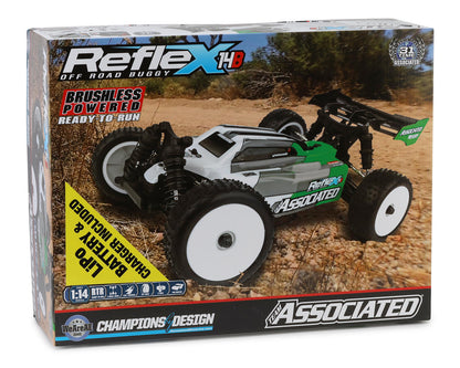 Team Associated Reflex 14B Gamma RTR 1/14 4WD Electric Buggy Combo