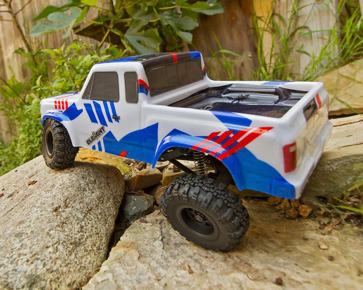 Element RC Enduro24 Sendero 1/24 4WD RTR Scale Mini Trail Truck (Red/Blue)