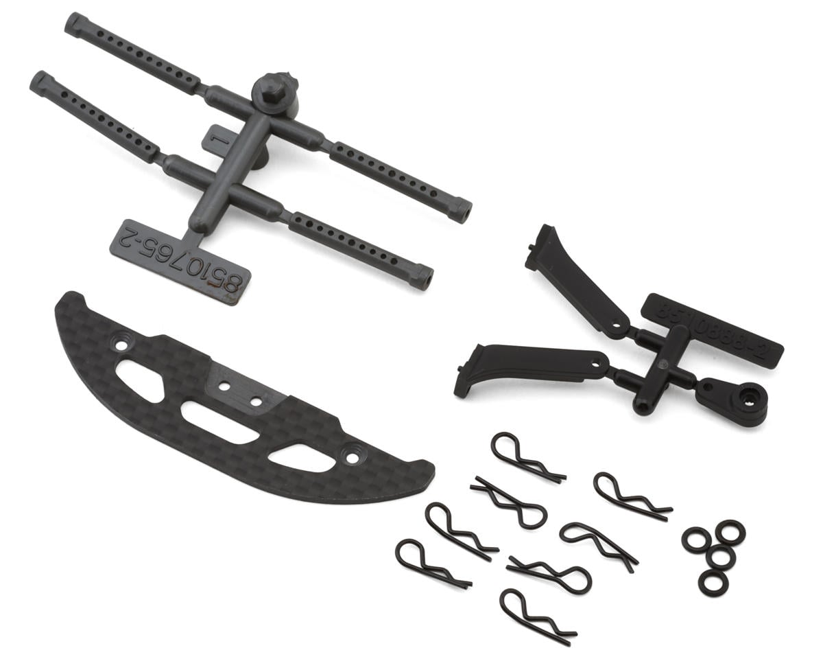 Team Associated TC28 Front Bumper & Body Mount Set