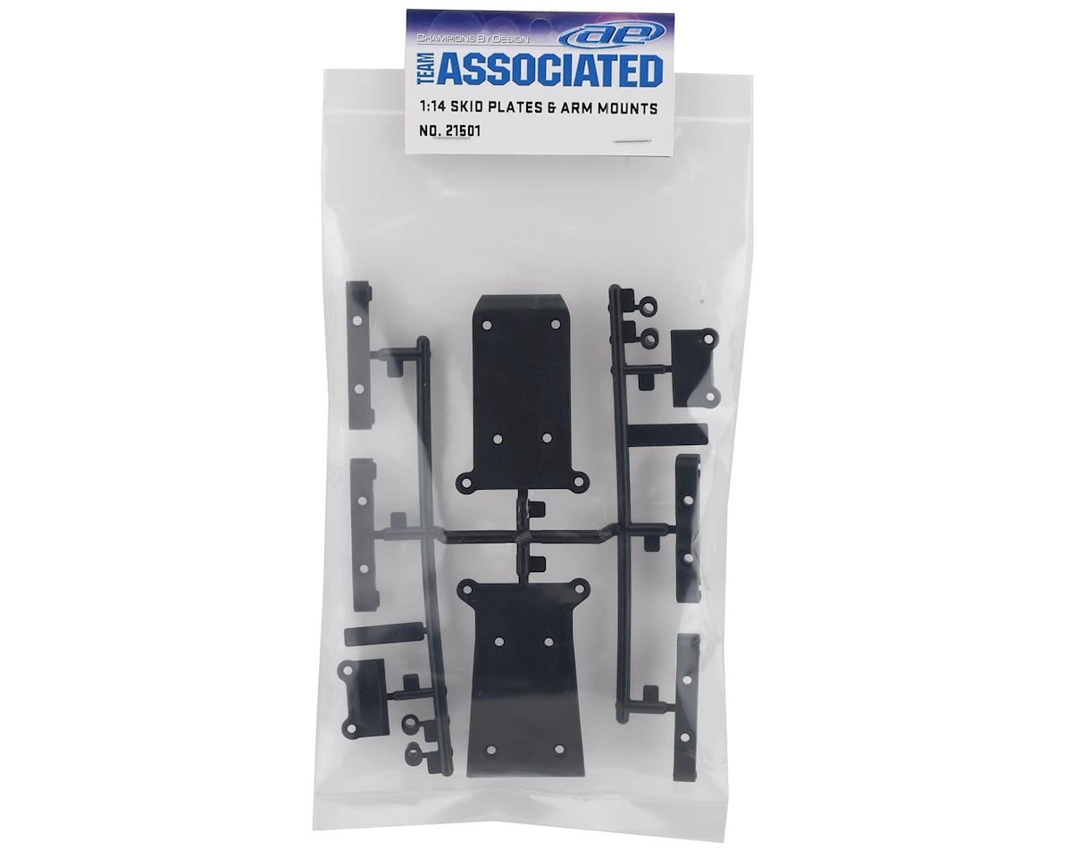 Team Associated Reflex 14B/14T Skid Plate & Arm Mount Set