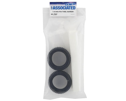Team Associated Reflex 14B Narrow Mini Pin Tire w/Inserts (2)