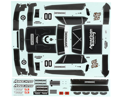 Team Associated Reflex 14R Hoonicorn Body Set (Clear)