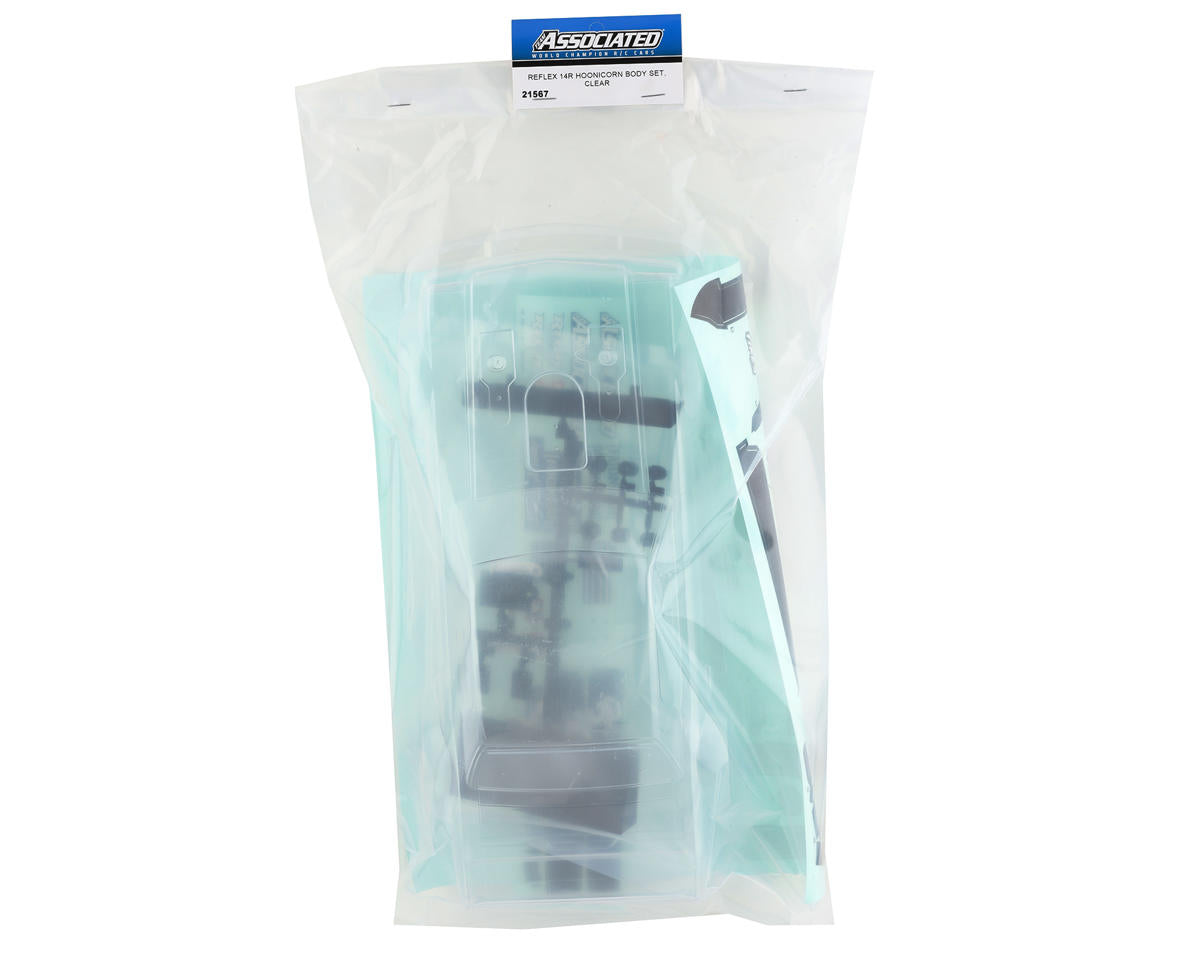 Team Associated Reflex 14R Hoonicorn Body Set (Clear)