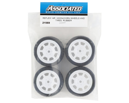 Team Associated Reflex 14R Hoonicorn Pre-Mounted Tires (4)