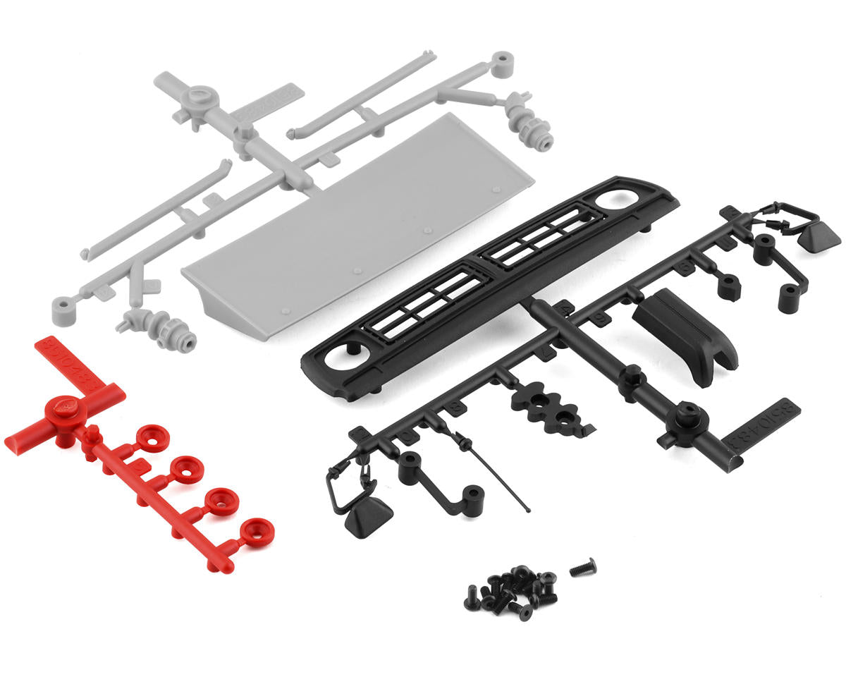 Team Associated Reflex 14R Hoonitruck Body Set (Clear)