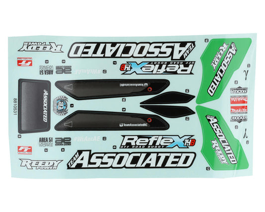Team Associated Reflex 14B Gamma Pre-Printed 1/14 Buggy Body