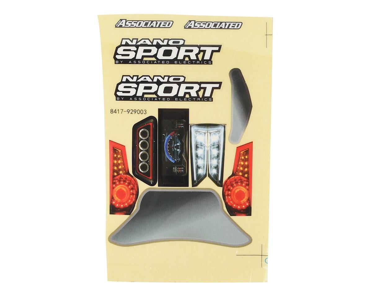 Team Associated NanoSport Body (Clear)
