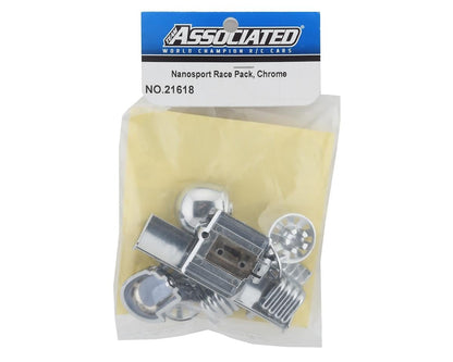 Team Associated NanoSport Race Pack (Chrome)