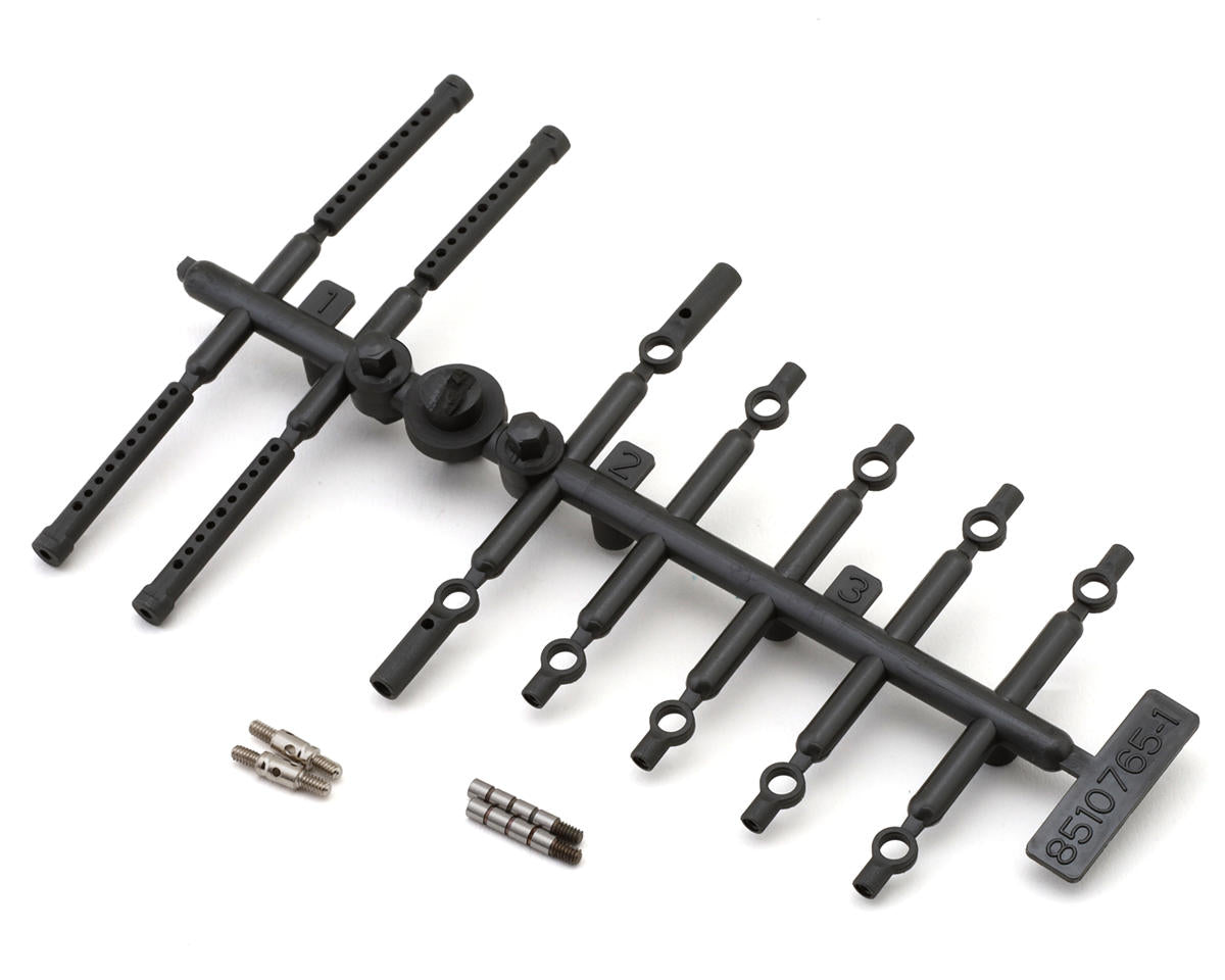 Team Associated RC28R Turnbuckles & Dampers Tube Set
