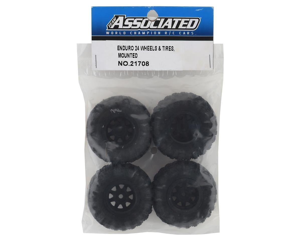 Element RC Enduro24 Pre-Mounted Wheels & Tires (4)