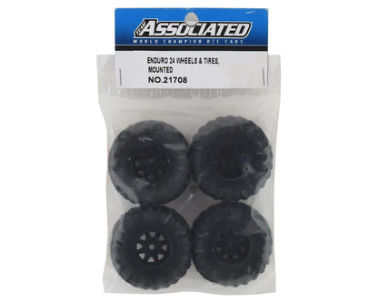 Element RC Enduro24 Pre-Mounted Wheels & Tires (4)