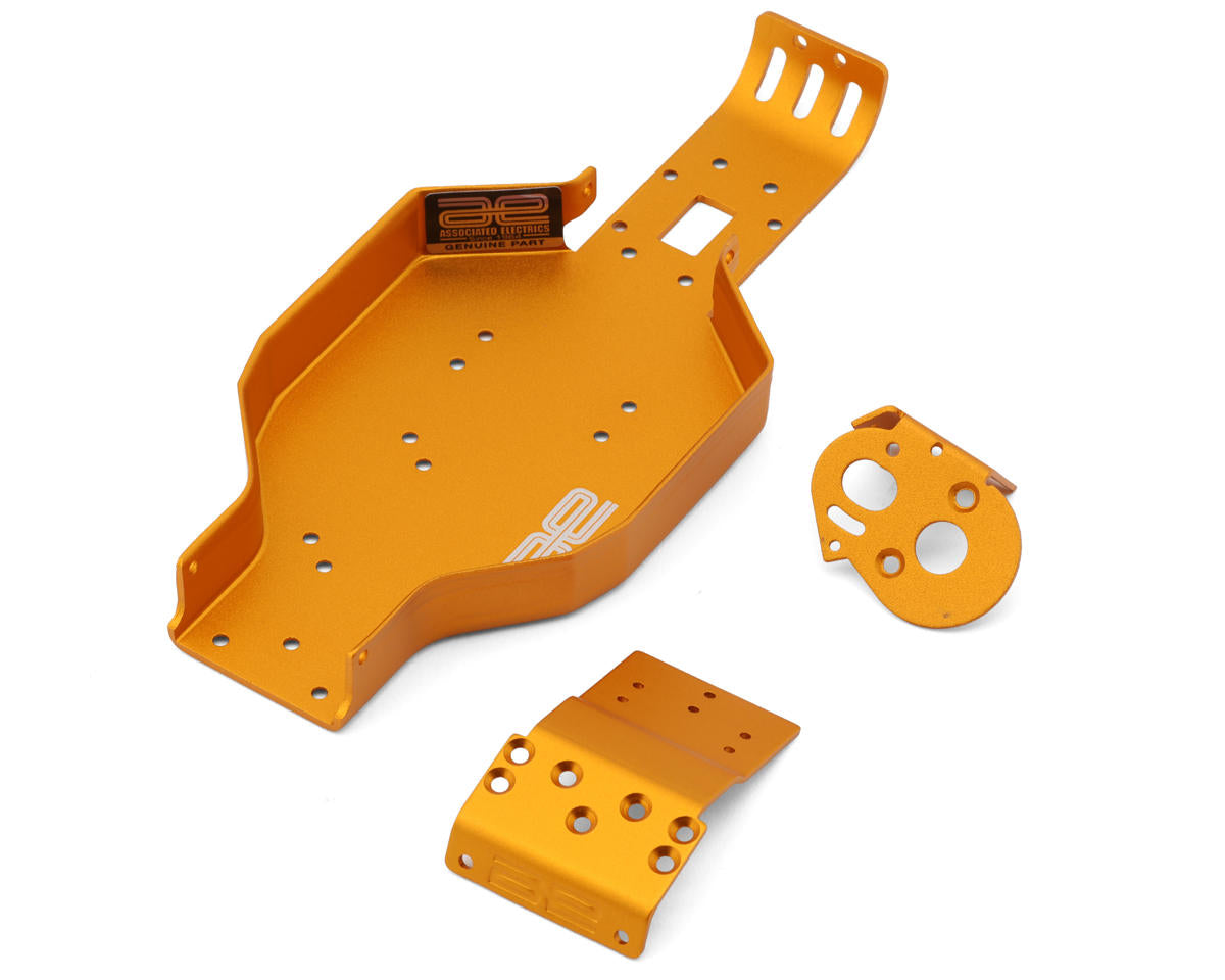 Team Associated RC10 Model 24 Aluminum Chassis Set (Gold)