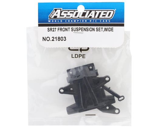 Team Associated SR27 Front Suspension Set (Wide)