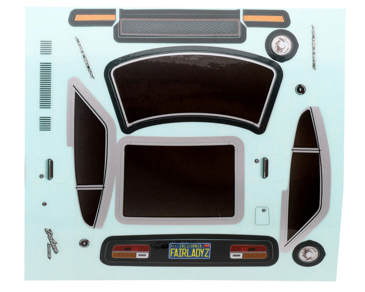 Team Associated SR27 Datsun 240Z Body Set (Clear)