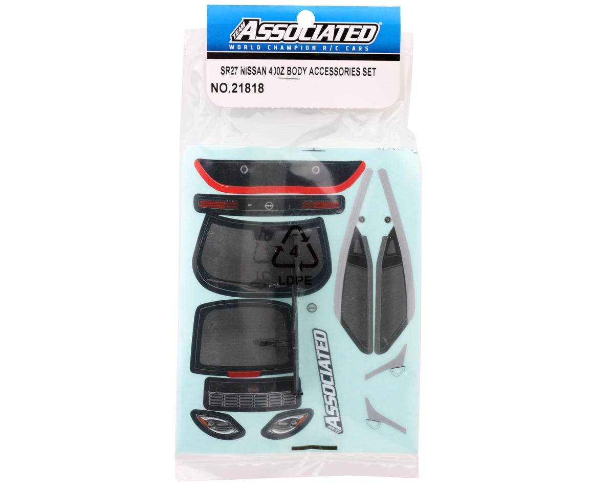 Team Associated SR27 2023 Nissan Z Body Accessories Set