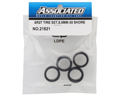 Team Associated SR27 8.5mm Tires (4) (35 Shore)