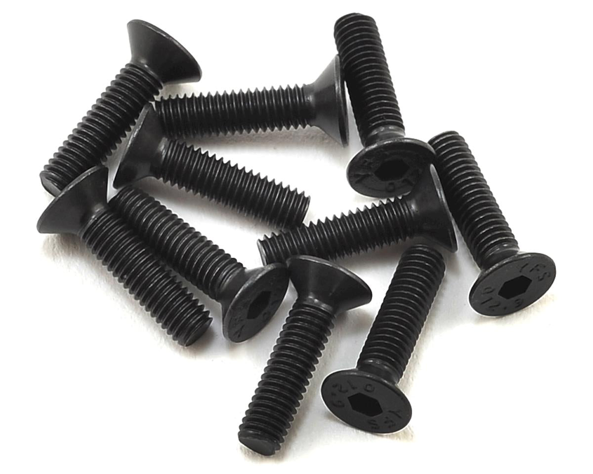 Team Associated 3x12mm Flat Head Hex Screw (10)
