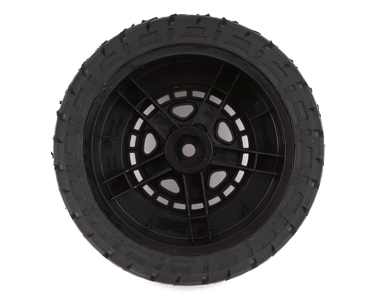 Team Associated Pro4 SC10 Pre-Mounted Off-Road Tires w/Fifteen52 Wheels (Black)