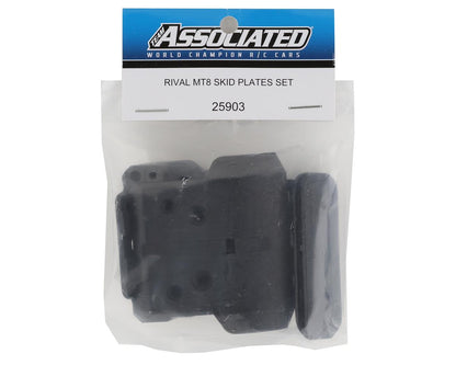 Team Associated RIVAL MT8 Skid Plate Set