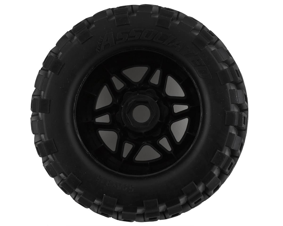 Team Associated RIVAL MT8 Pre-Mounted Tires (2)