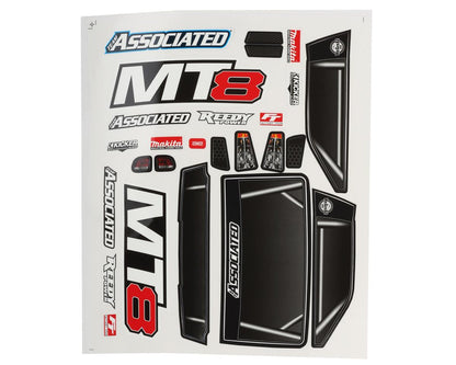 Team Associated RIVAL MT8 Pre-Painted Body Set
