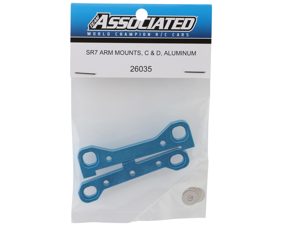 Team Associated SR7 Aluminum Arm Mounts (C & D)