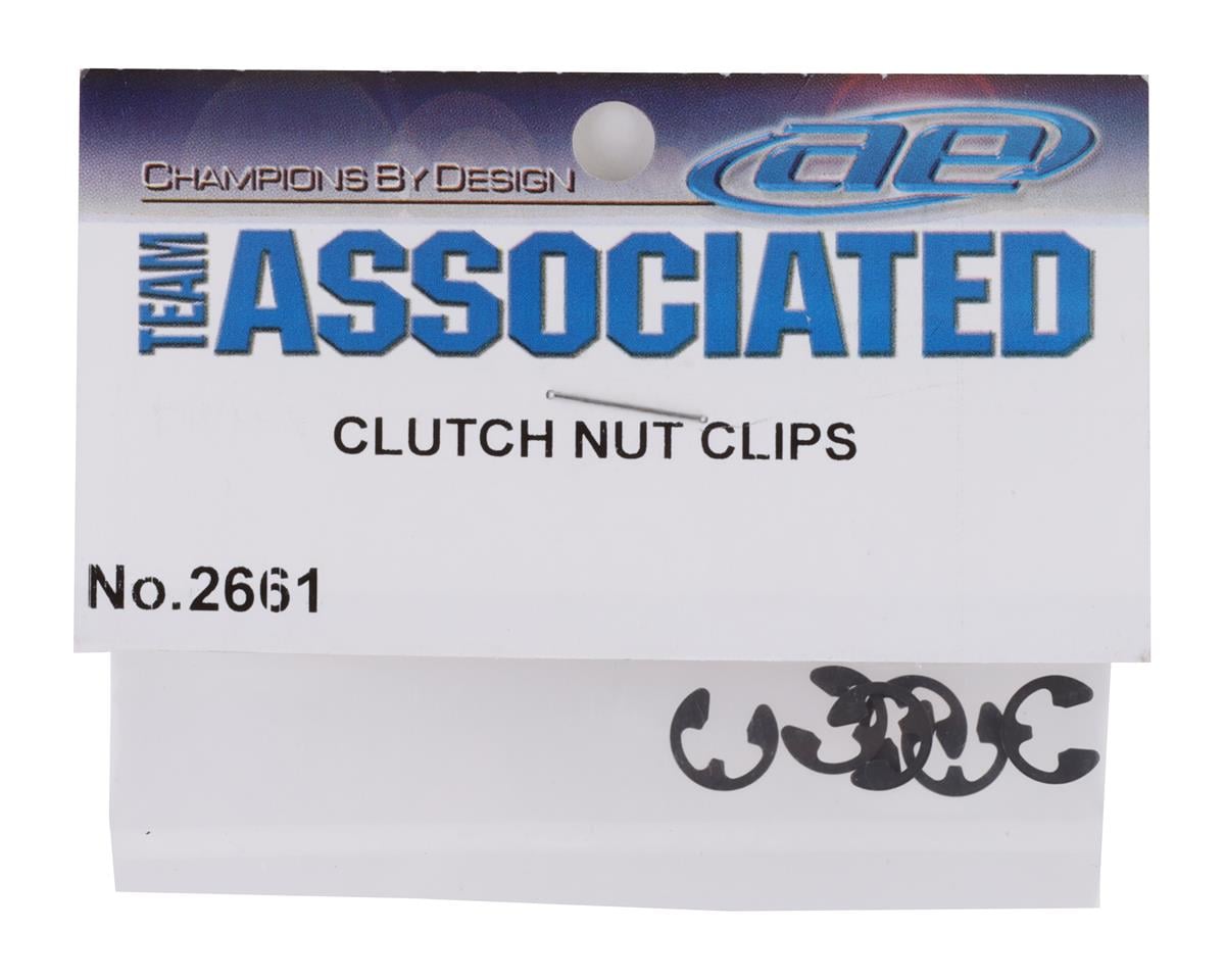 Team Associated Clutch Nut Clips (6)