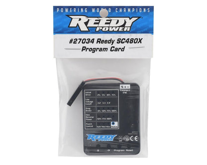 Reedy SC480X Program Card