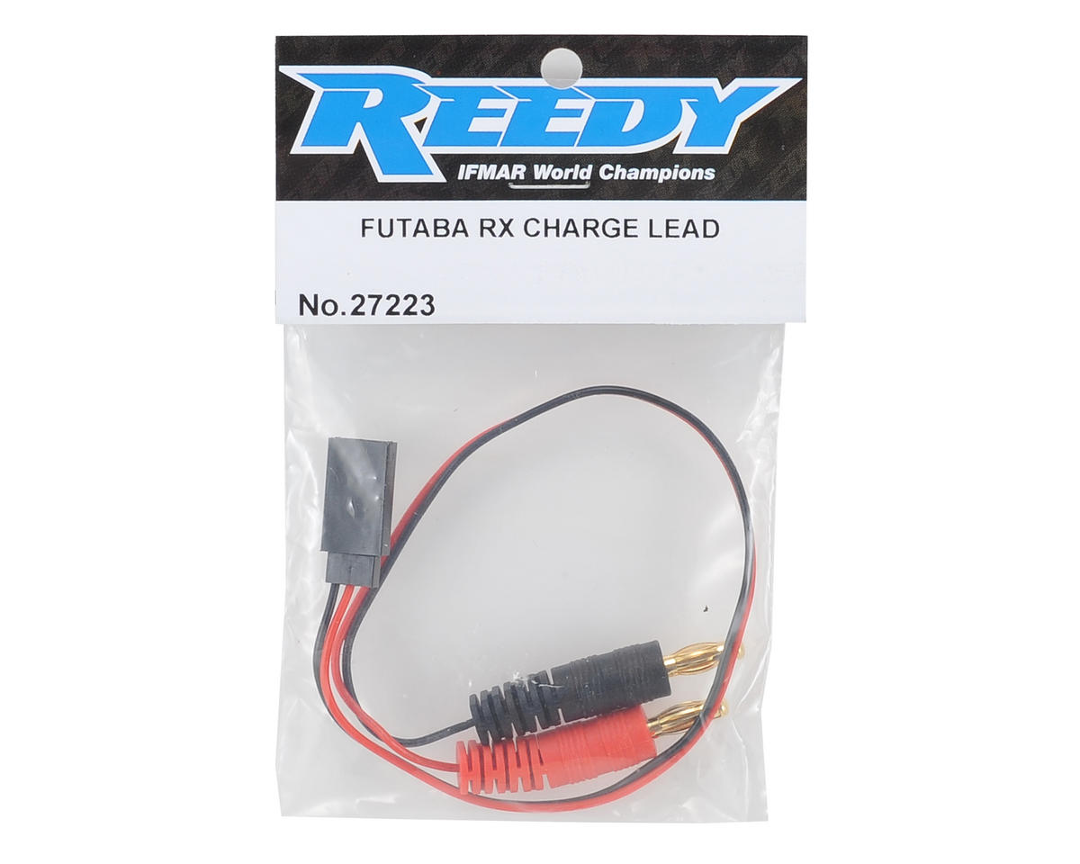 Reedy Futaba RX Charge Lead (Futaba Female to 4mm Banana Plugs)
