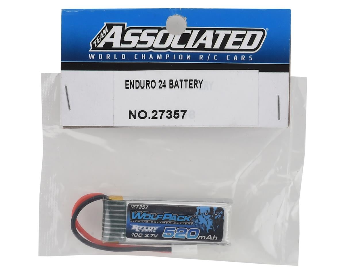 Reedy WolfPack 1S LiPo 10C Battery Pack w/Micro Connector (3.7V/520mAh)