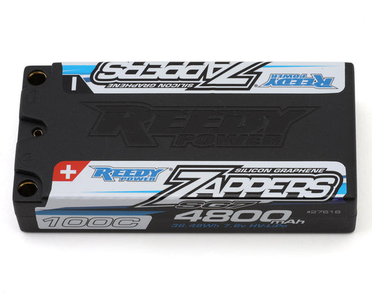 Reedy Zappers HV SG7 2S Low Profile Shorty 100C LiPo Battery (7.6V/4800mAh)