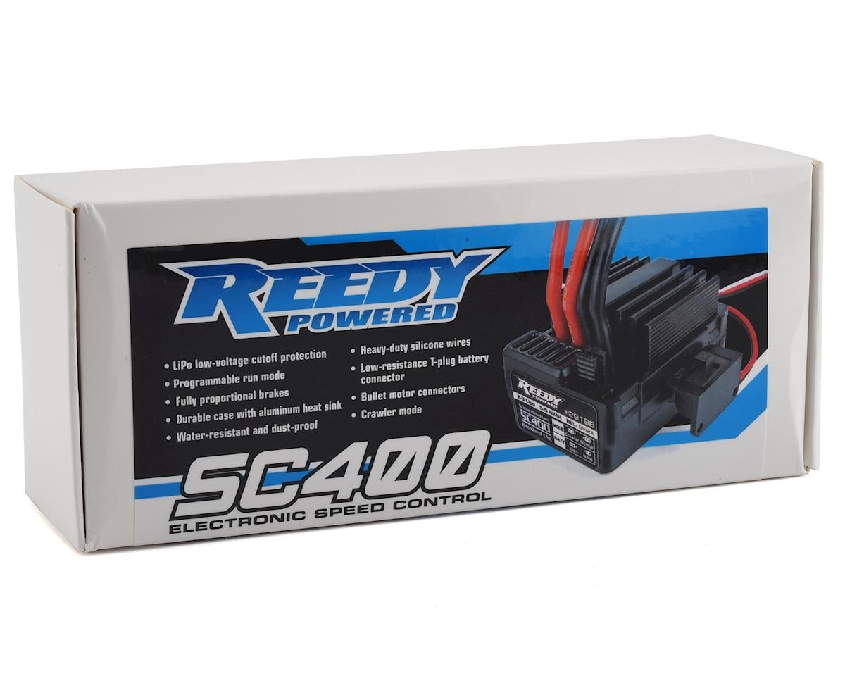 Reedy CR12 SC400 Brushed ESC w/Crawler Mode