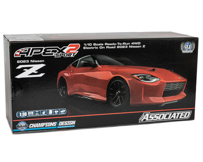 Team Associated Apex2 Nissan Z Sport RTR 1/10 Electric 4WD Touring Car (Red)