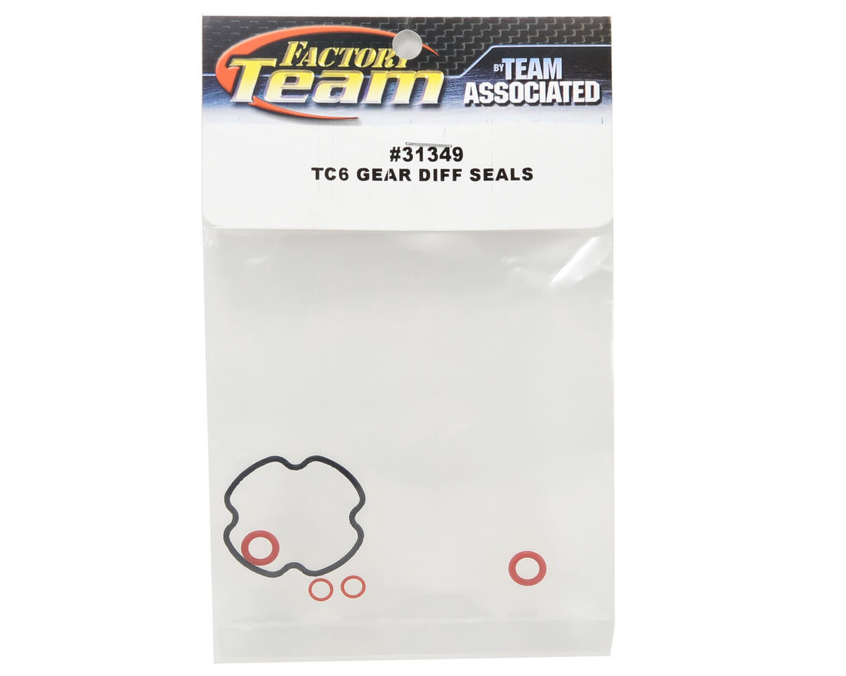 Team Associated TC6 Gear Differential Seal Set