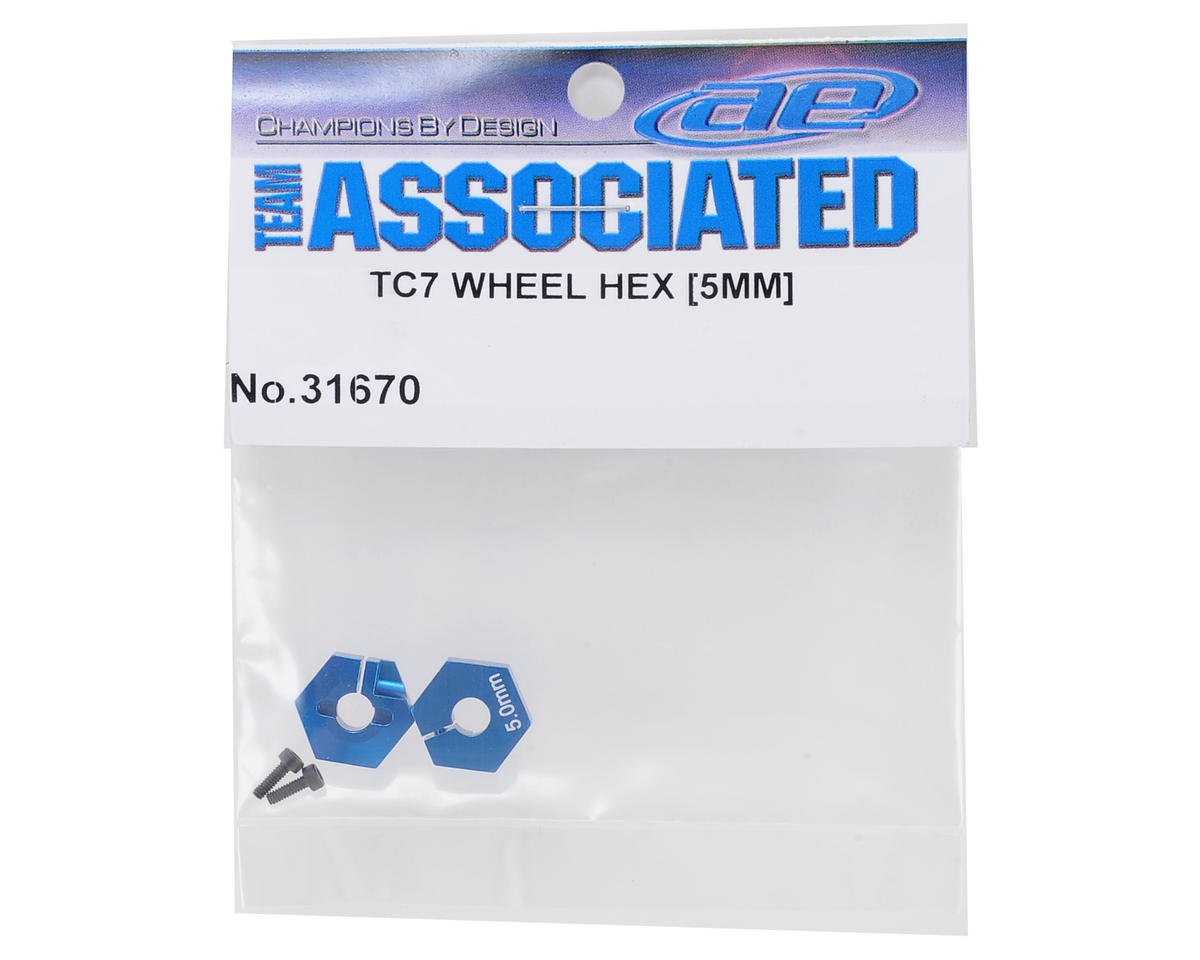 Team Associated TC7 5.0mm Clamping Wheel Hexes (2)