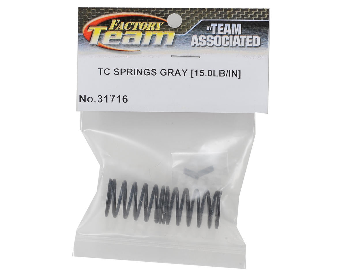 Team Associated TC7 Factory Team Springs (Gray - 15.0lb)