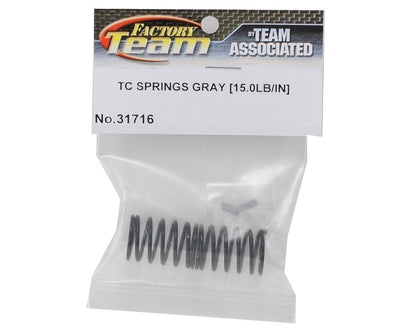 Team Associated TC7 Factory Team Springs (Gray - 15.0lb)
