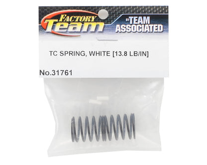 Team Associated TC7.1 Factory Team Springs (2) (White - 13.9lb) (Short)