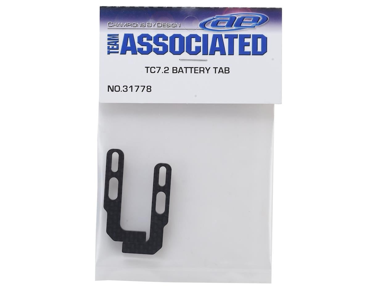 Team Associated TC7.2 Graphite Battery Tab Set