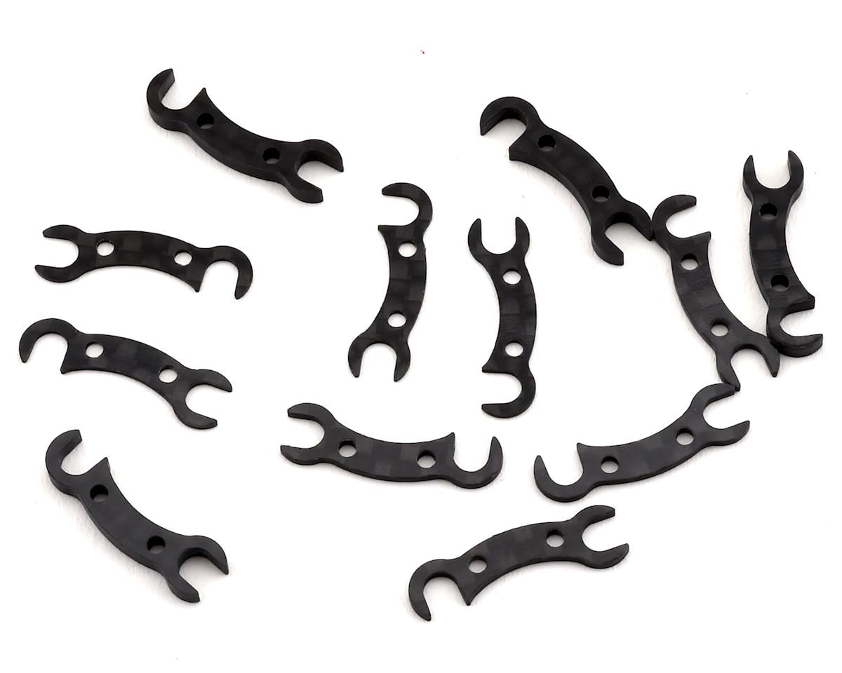 Team Associated TC7.2 Factory Team Graphite Camber Link Mount Shims