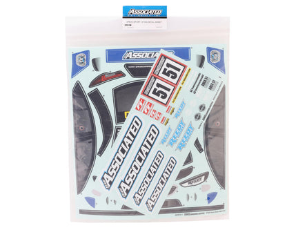 Team Associated Apex2 Sport ST550 Decal Sheet