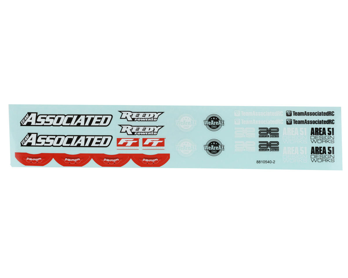 Team Associated Apex2 Sport Nissan Z Decal Sheets