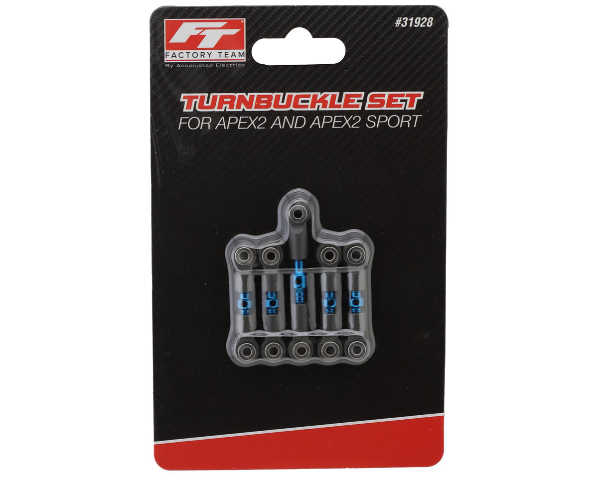 Team Associated Apex2 FT Aluminum Turnbuckle Set