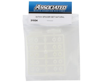Team Associated RC10 6x6 3x7mm Nylon Spacer Set