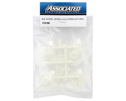 Team Associated RC10 6x6 Wheel Hexes (4)