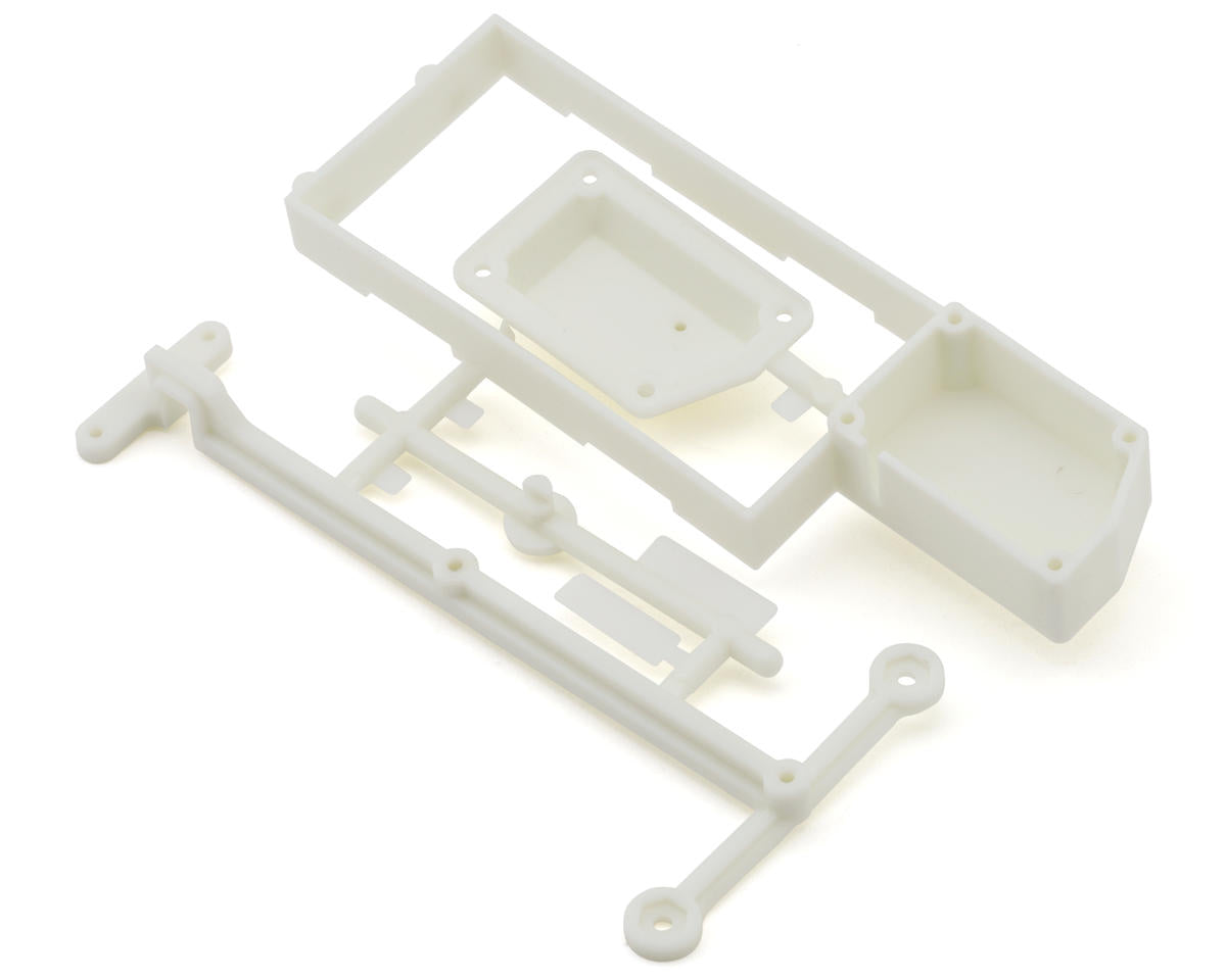 Team Associated RC10 6x6 Receiver Box & Chassis Stiffener