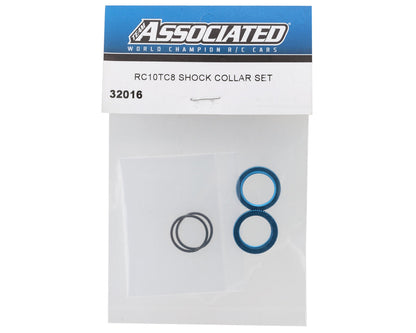 Team Associated RC10TC8 Shock Collars (2)