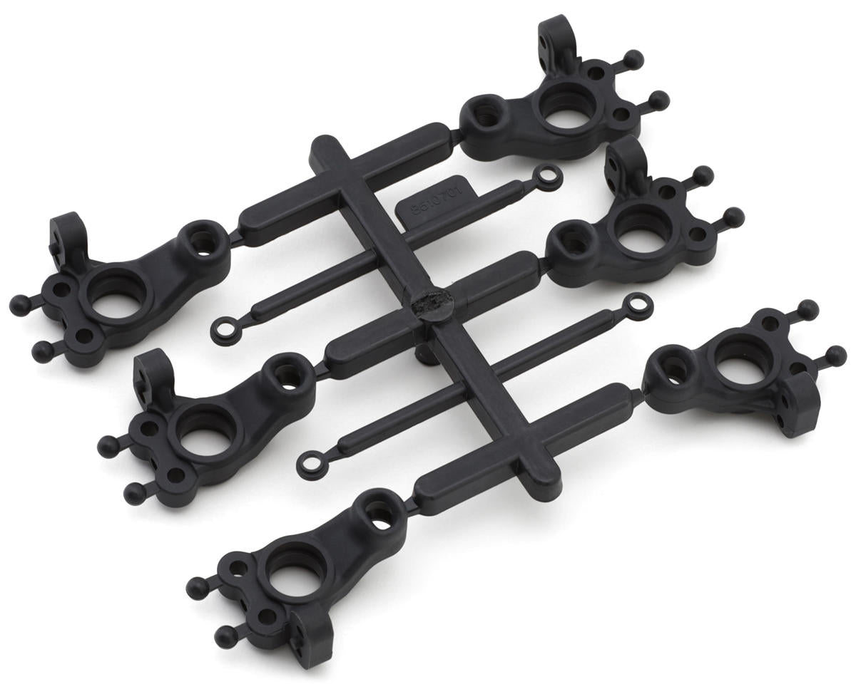 Team Associated RC10TC8 Factory Team Carbon Steering Blocks Set
