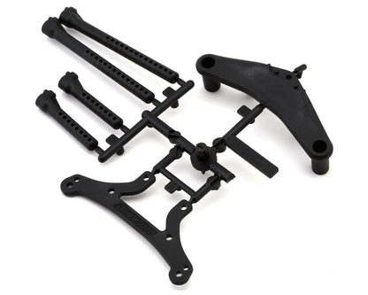 Team Associated RC10TC8 Front Bumper & Body Post Set